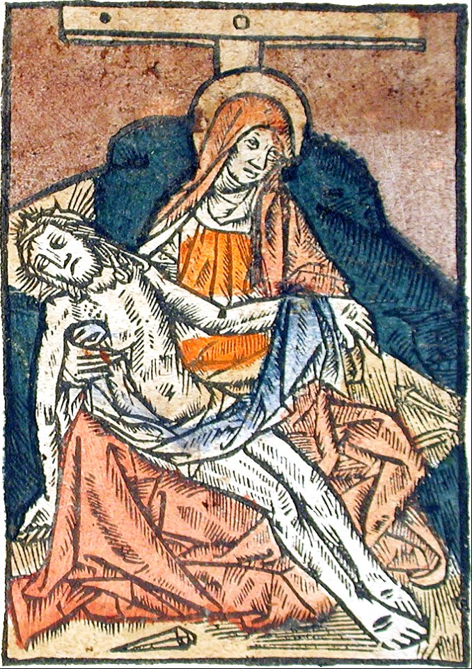 169 The Lamentation (Pietà) (France c1480)