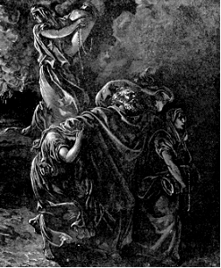 007 Genesis 19 Lot and His Family escape from Sodom