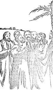 09 Jesus touches the Eyes of the Blind to heal them