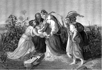 02 The Finding of Moses (in the Basket)
