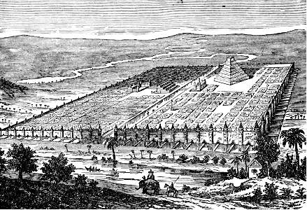 113 City Plan of Ancient Babylon