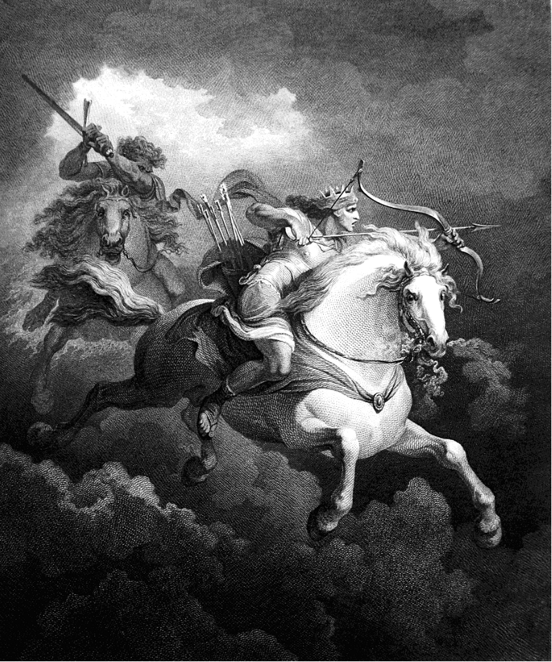63 Revelation 19 v11-12 - The White Horse  (Loutherbourg)