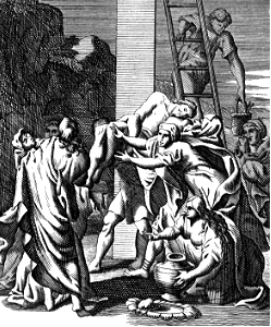 23 Luke 23 v53 Christs body removed from the Cross