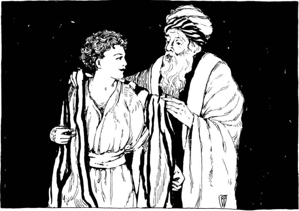01 Jacob gives Joseph the Coat of Many Colors