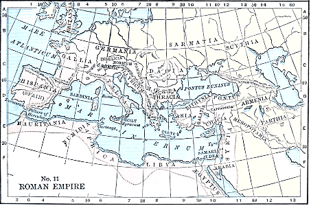 10 Map - Roman Empire