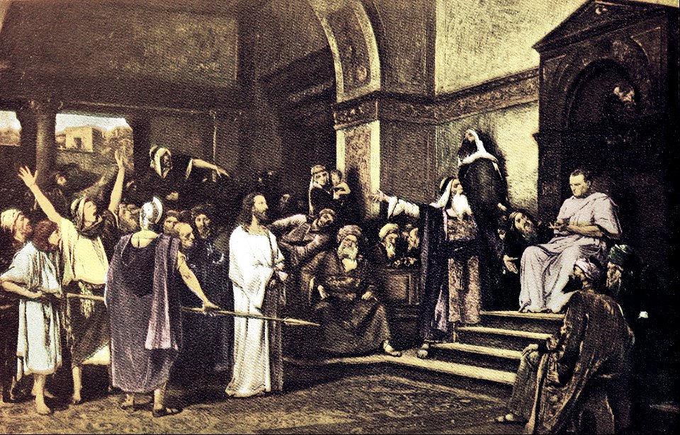 10 Jesus before Pilate (color)