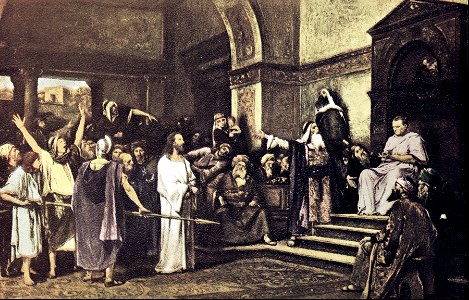 10 Jesus before Pilate (color)