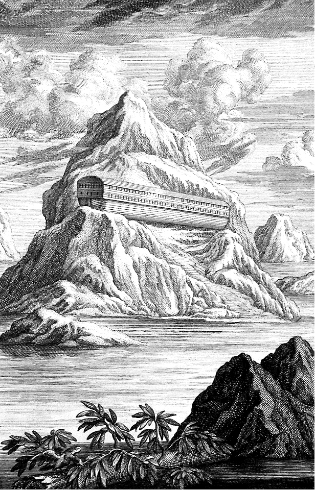 23 Genesis 08 v10-11 The Ark resting on Ararat 2