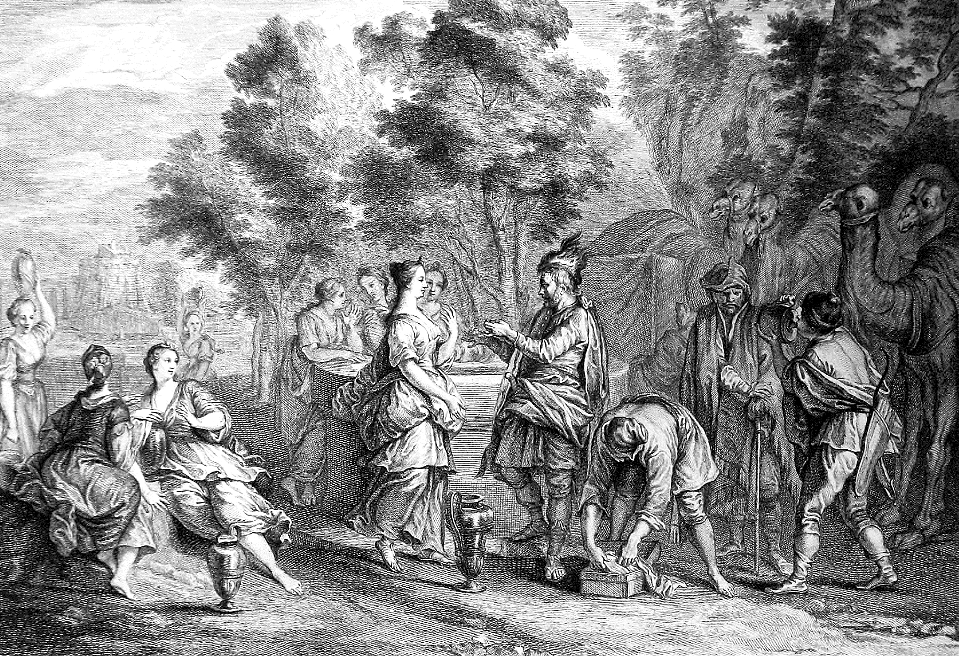 50 Genesis 24 v22 Rebekah at the Well