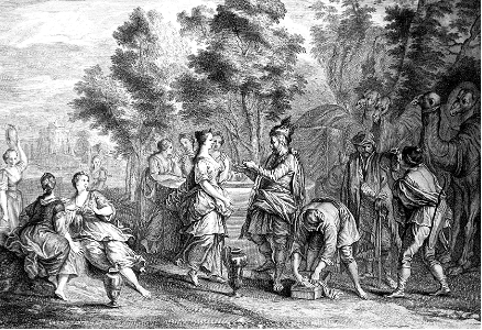 50 Genesis 24 v22 Rebekah at the Well