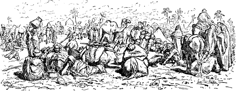 Train of Asses and Camels