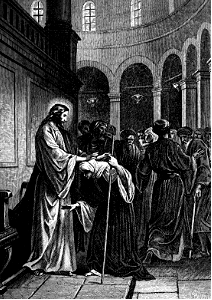 35 Luke 13 v11-13 - Healing the infirm woman - Woman, you are loosed fromo your infirmity