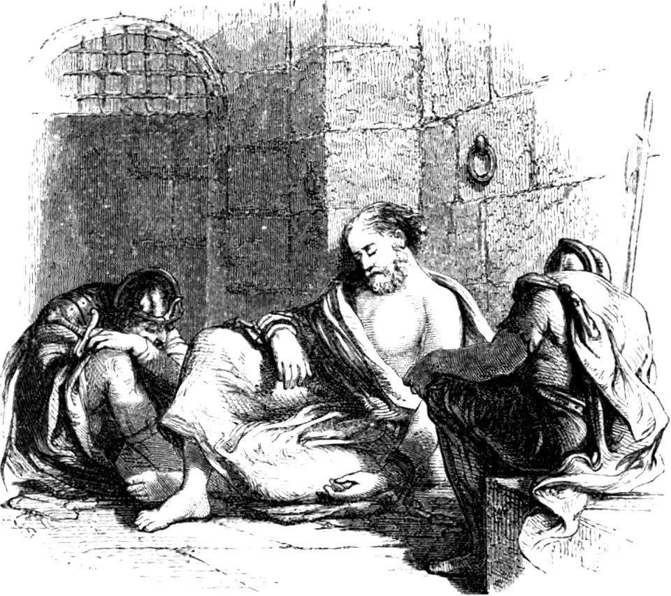 04 Peter is chained to two Guards in Prison