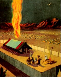 12 Exodus 40 The Tabernacle of the Wilderness in the middle of the Camp