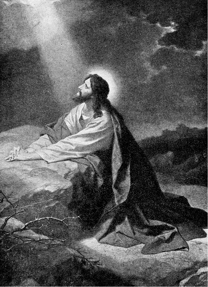 09 Jesus in Gethsemane - Not my will but Thine be done