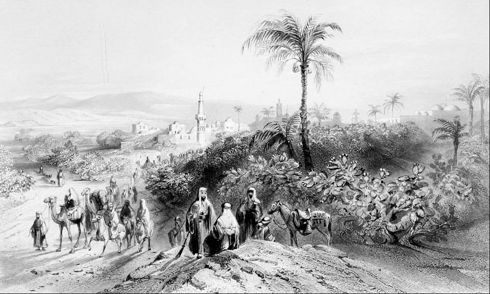 Ramleh with the Hills of Judea