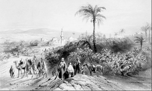 Ramleh with the Hills of Judea
