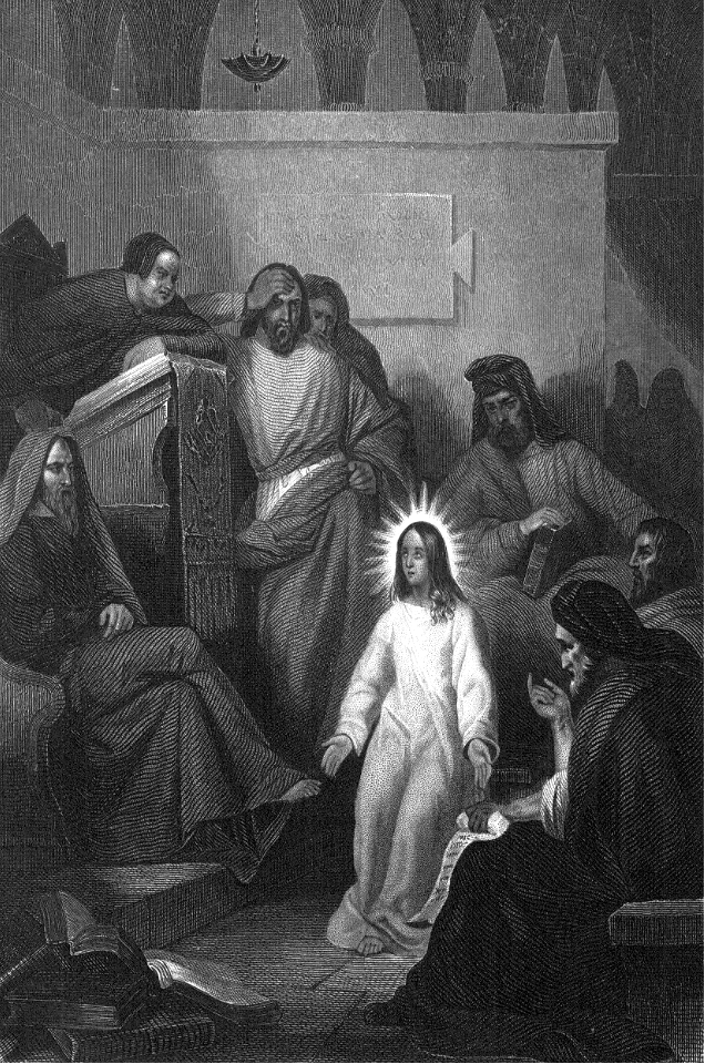 02 The Boy Jesus in the Temple with the Doctors