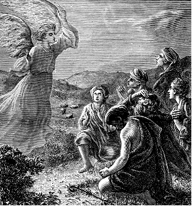 06 Luke 02 v11 - The Angel tells the Shepherds where Christ is born