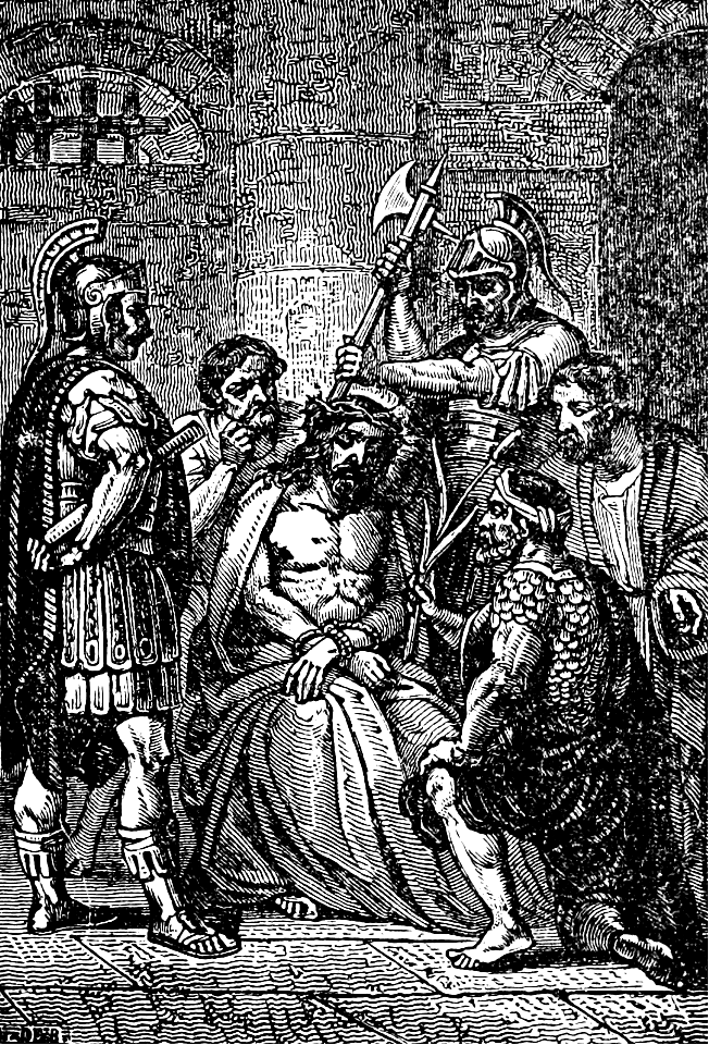 26 Matthew 27 v29 - Jesus is mocked