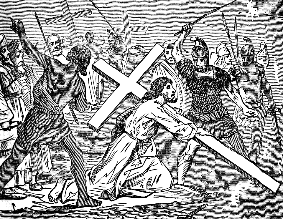 27 John 19 v17 - Jesus bearing His Cross