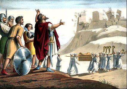 20 The Walls of Jericho fall down