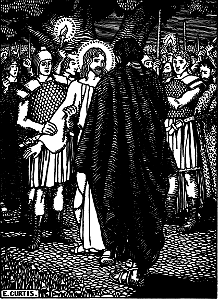 08 Mark 14 v43-45 - Jesus betrayed by a kiss from Judas