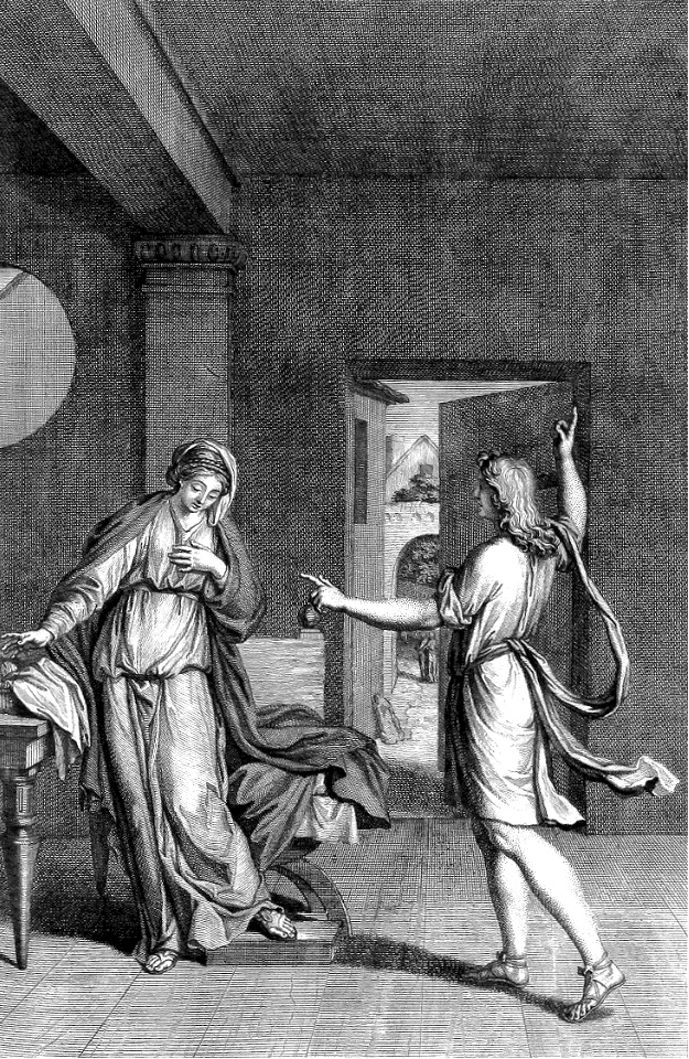 02 Luke 01 v28 The Annunciation to the Virgin Mary