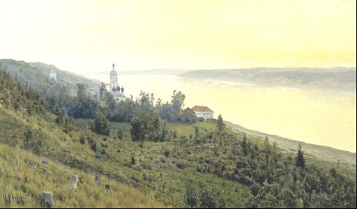 Evening. Golden Ples - Isaac Levitan
