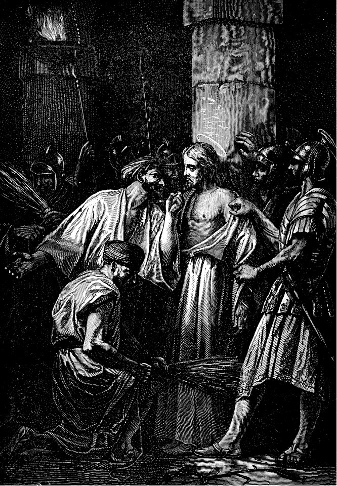56 Matthew 27 v29 - They mocked Him saying Hail, King of the Jews