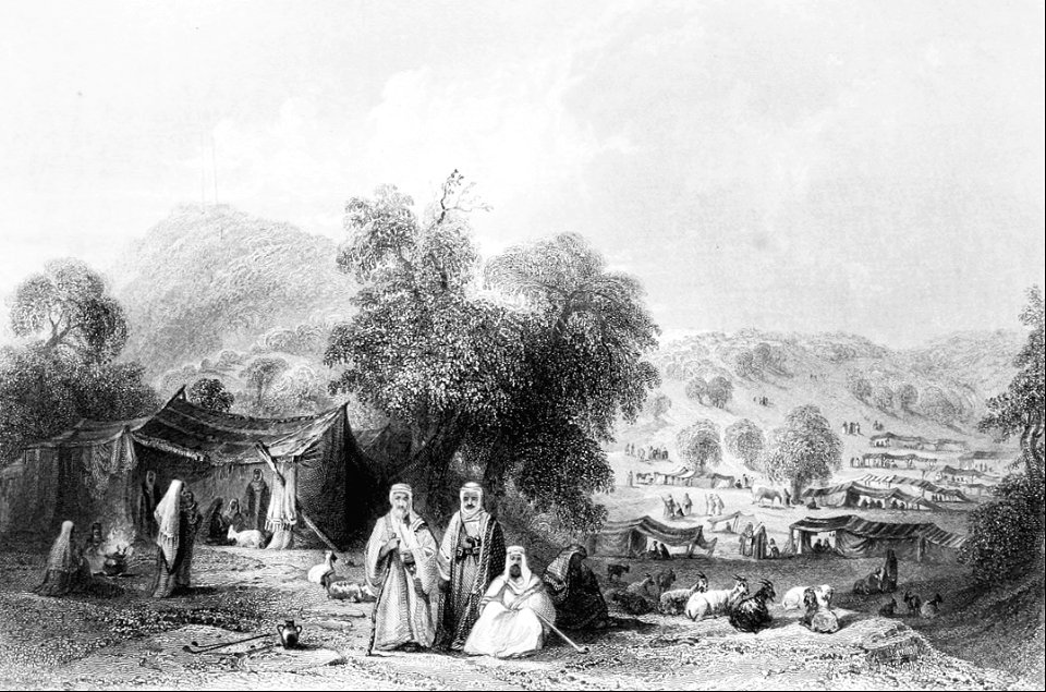 Arab Camp near Mount Tabor