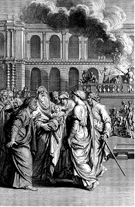 07 Luke 02 v28 Christ in the arms of Simeon
