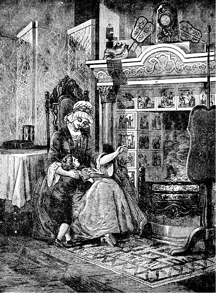 Philip Doddridge taught by Pictures as a Boy