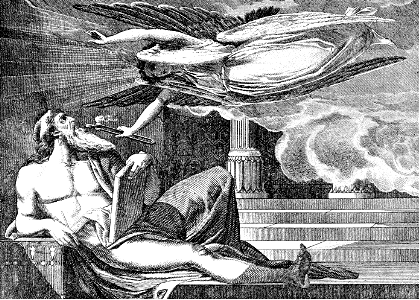 104 Isaiah 06 v01-06 Isaiahs lips are touched with a Coal from the Altar