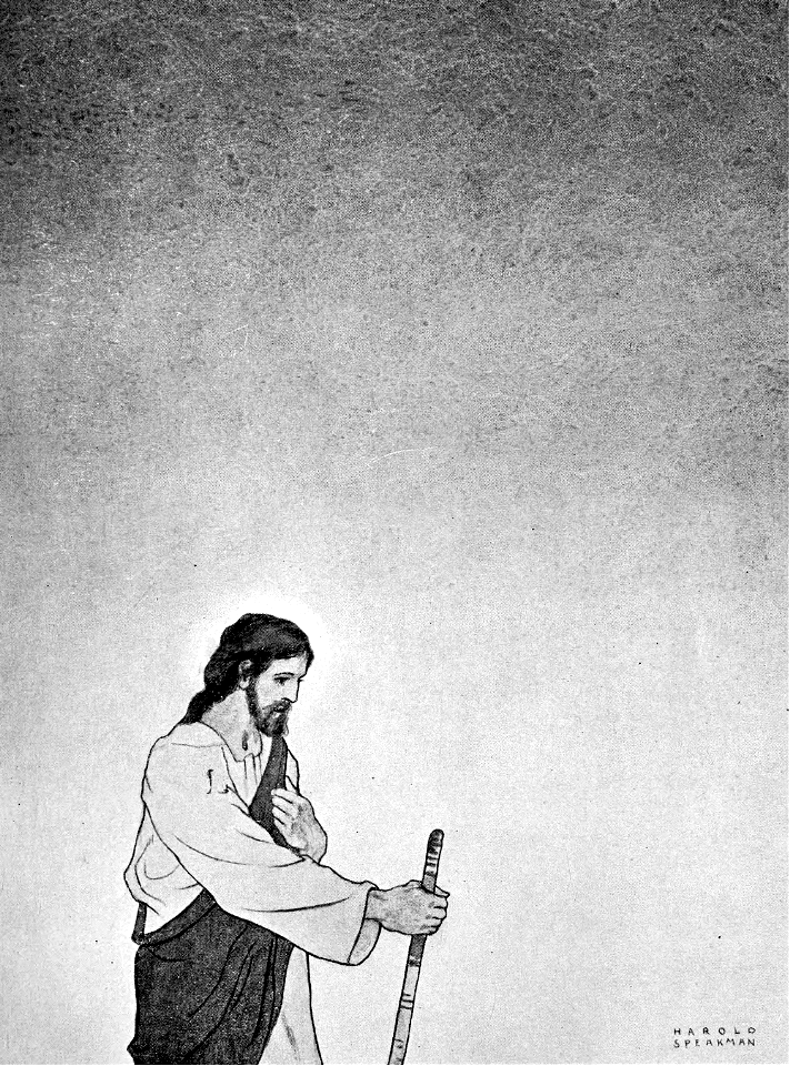 10 Jesus walking on the Road towards the Mothers with their Children