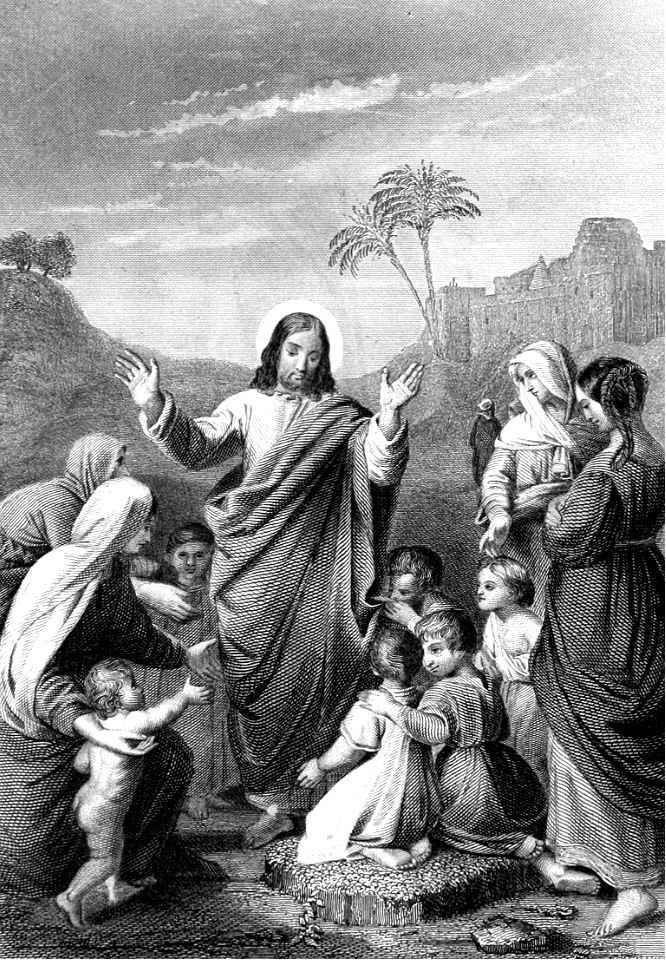08 Jesus blessing the little Children
