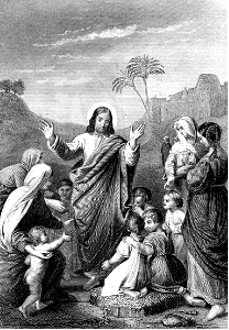 08 Jesus blessing the little Children