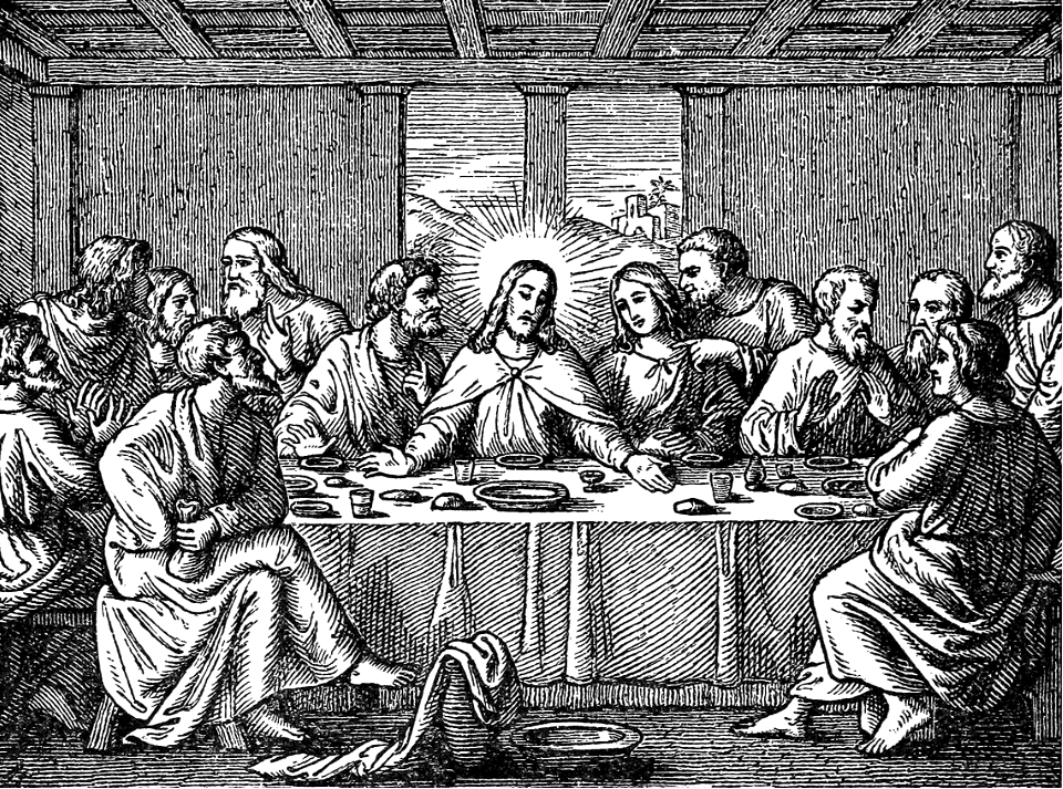13 The Lords Supper Instituted - Free Stock Illustrations | Creazilla