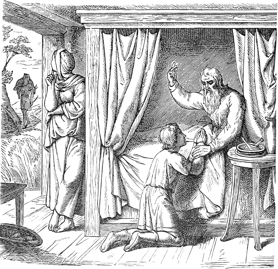 08 Isaac blessing Jacob instead of Esau (by deception)
