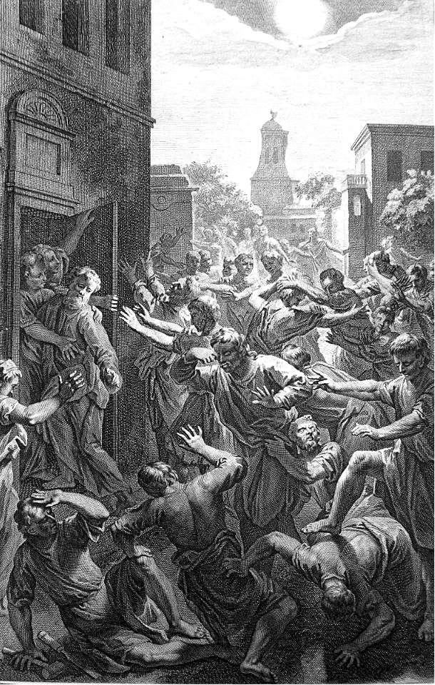 35 Genesis 19 v10-11 Lot and the Men of Sodom (Hoet)