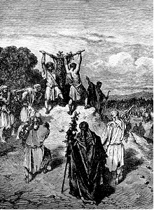 13 Numbers 13 - The Spies return with fruit from the land of Canaan
