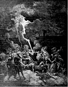 096 2 Kings 01 Elijah calls Fire from Heaven against the Captain and Men of Ahaziah