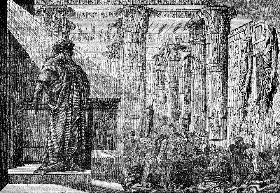 120 Ezekiel 08 v16 Ezekiel sees the false worship in the Temple