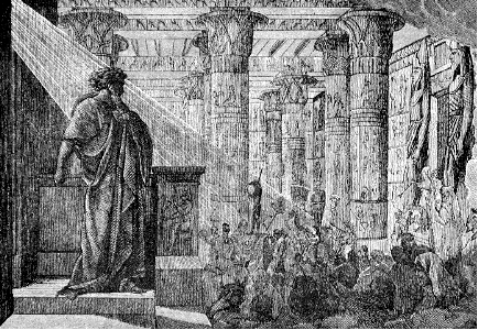 120 Ezekiel 08 v16 Ezekiel sees the false worship in the Temple