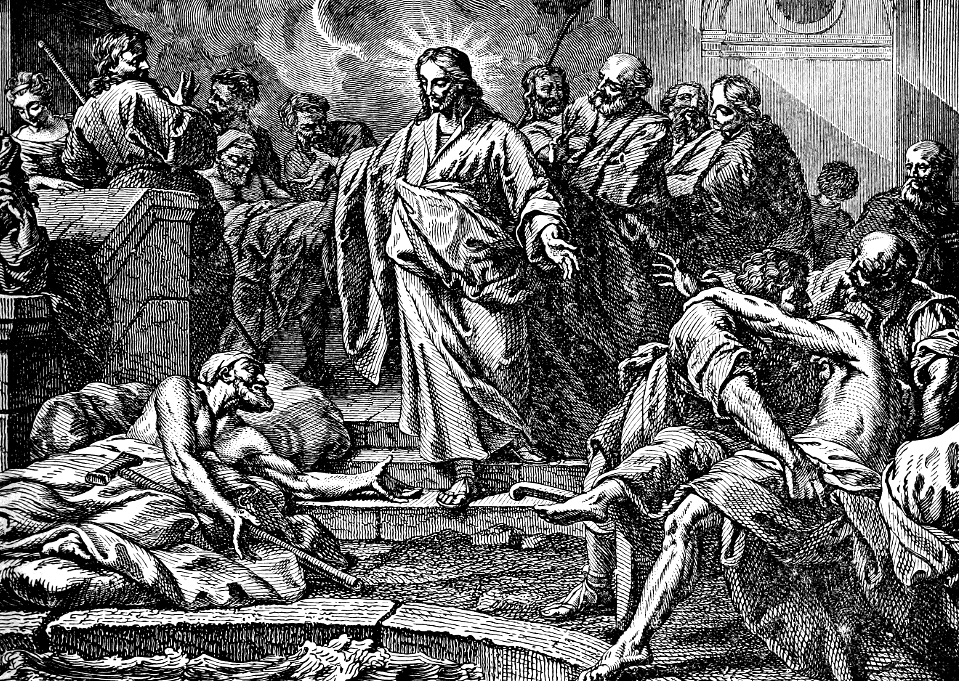 04 John 05 - Healing the man at the Pool of Bethesda - Take up your bed and walk