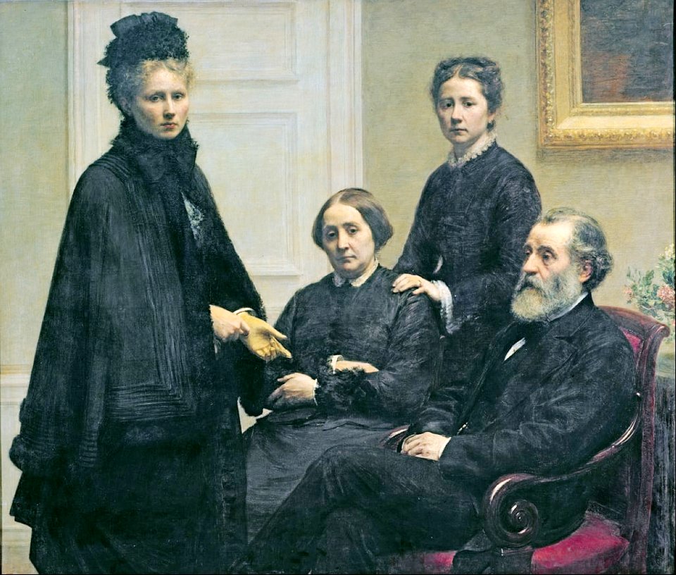 The Dubourg family - Henri Fantin-Latour