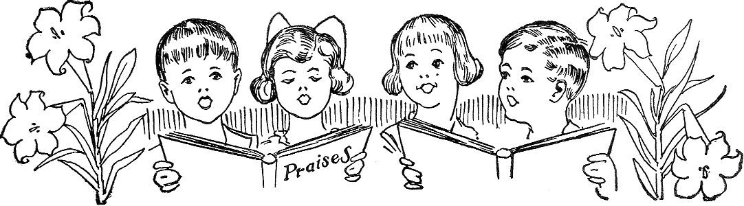 Children singing Praise