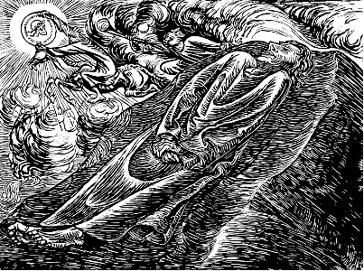 216 Death on Horseback (Four Horsemen of Apocalypse) (Barlach 1919)