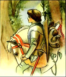16 Knight - Symbol of the Christian Warrior (color)