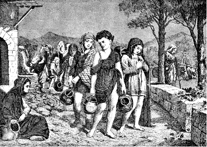 110 Jeremiah 14 v03 Famine and drought - their little ones return empty with no water